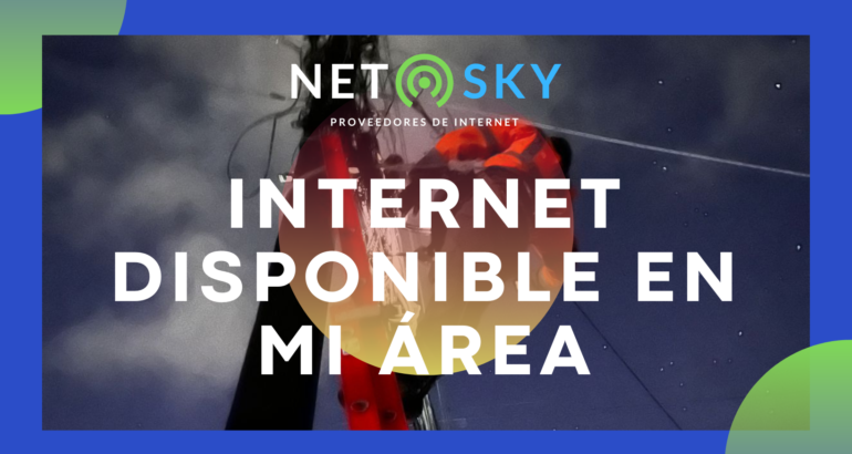 Internet Disponible en Mi Área: ¡Encuentra la Mejor Opción!